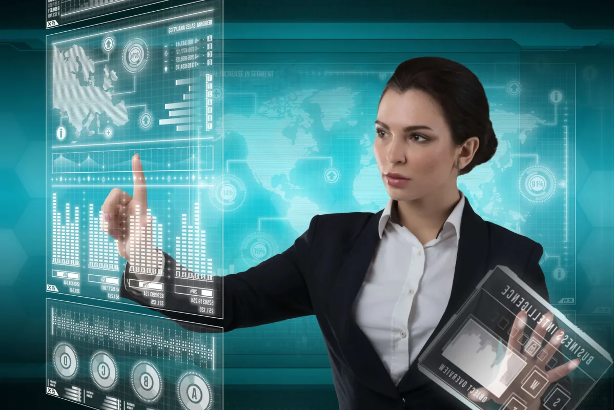 young business lady works with virtual graphic interface futuristic office 6.jpg